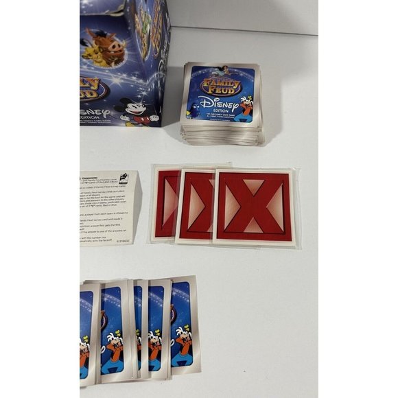 Disney Edition Family Feud Game Box Complete Cardinal Ages 8+ Players 2+ Fun - Picture 7 of 12